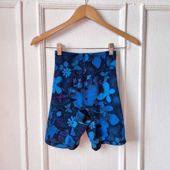 60s Bullet Bra and Girdle Set XS 32A Floral Vintage Lingerie 50s Foundation Wear - Picture 9 of 9